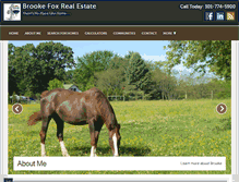 Tablet Screenshot of brookefoxhomes.com